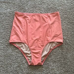 Kortni Jeane High Waisted Swim Bottoms - Size L